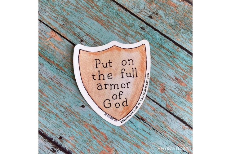 Put on the full armor of God Decal