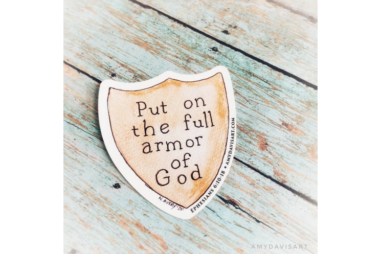 Ephesians 6 Christian Sticker