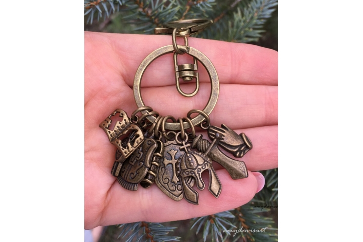 Armor of God Purse Charm