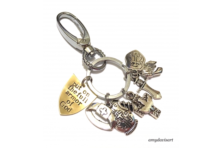 Armor of God Keychain