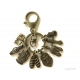 Armor of God Keychain in Bronze