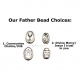 Our Father Bead Choices - Communion Chalice, Divine Mercy