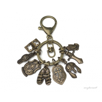 Bible Keychain Ephesians 6 Full Armor of God Bible Keychain Ephesians 6 Full Armor of God