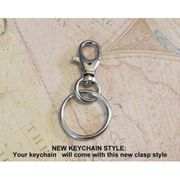 New style clasp - now on all keychains